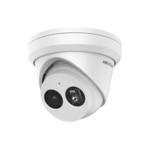 Hikvision DS-2CD2343G2-IU 4MP Full HD turret dome buiten camera met 2.8mm lens, IR nachtzicht, PoE, 120dB WDR en microSD opname