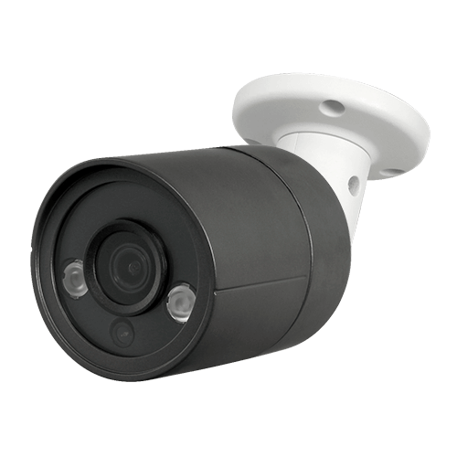 X-Security XSC-IPB027AHG-5E grijze Full HD 5MP buiten bullet camera met IR nachtzicht, vaste lens, microfoon en PoE