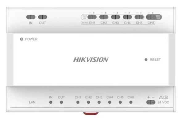 Hikvision DS-KAD706Y-S Two-Wire IP Video Intercom Cascading Video Audio Distributor
