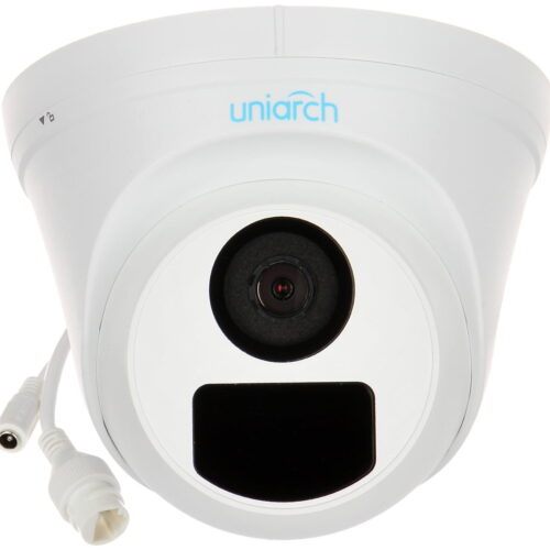 Uniarch IPC-T112-PF28 Full HD 2MP buiten turret camera met 30m Smart IR, WDR, PoE