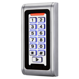 WL4 KPRO-1-MF stand alone toegangscontrole keypad, Mifare kaartlezer, verlichting en deurbel geschikt voor buiten
