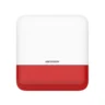 Hikvision DS-PS1-E-WE (RED) AX PRO draadloze buiten sirene met rode strobe