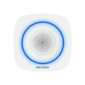 Hikvision DS-PS1-I-WE (BLUE) AX PRO draadloze binnen sirene met blauwe LED