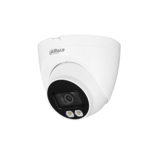 Dahua IPC-HDW2439T-AS-LED-S2 Full-color Starlight Full HD 4MP eyeball camera met wit LED tot 30 meter, WDR, Cyber Security en ingebouwde microfoon