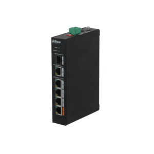 Dahua PFS3106-4ET-60-V2 802.3af/at Power over Ethernet switch met 4 poorten