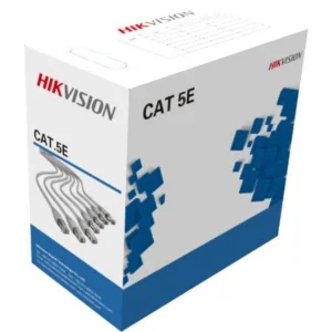 Hikvision DS-1LN5E-E/E Netwerkkabel Cat5e Gigabit UTP met 100% koper 24AWG stugge kern op rol 305m