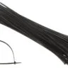 WL4 TR-B-450 tie-rip professionele kabelbinders zwart 450mm 4.8mm breed van nylon 66 (100 stuks)