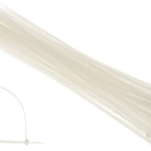 WL4 TR-W-450 tie-rip professionele kabelbinders wit 450mm 4.8mm breed van nylon 66 (100 stuks)