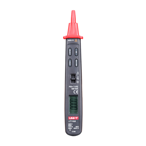 UNI-T UT118B 0-300VDC en AC pen type digitale multimeter met zaklamp