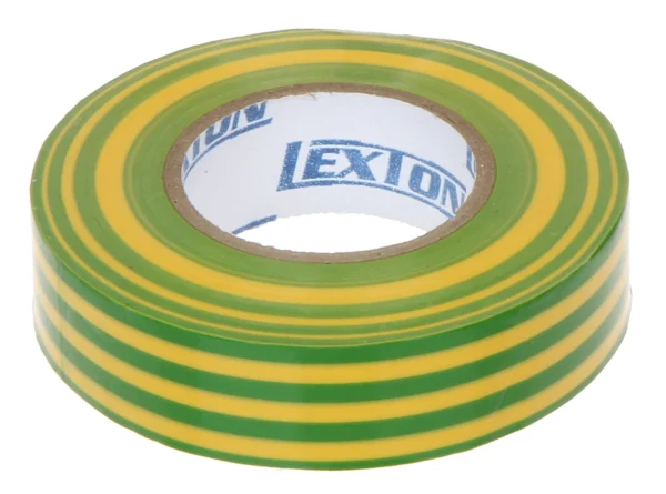 WL4 ISO-TAPE-YG-25 PVC isolatie tape geel-groen 25 meter - 19mm