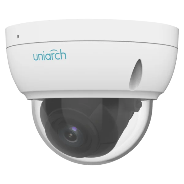 Uniview Uniarch IPC-D314-APKZ Full HD 4MP buiten dome camera varifocale lens, 30m IR nachtzicht, microfoon, 120dB WDR, microSD, PoE