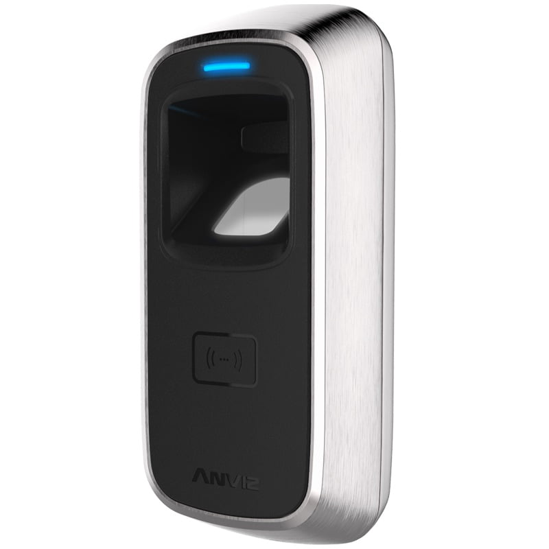 Anviz M5 Plus WiFi Bluetooth biometrisch vandaalbestendige vingerafdruk en kaart lezer voor buiten of binnen