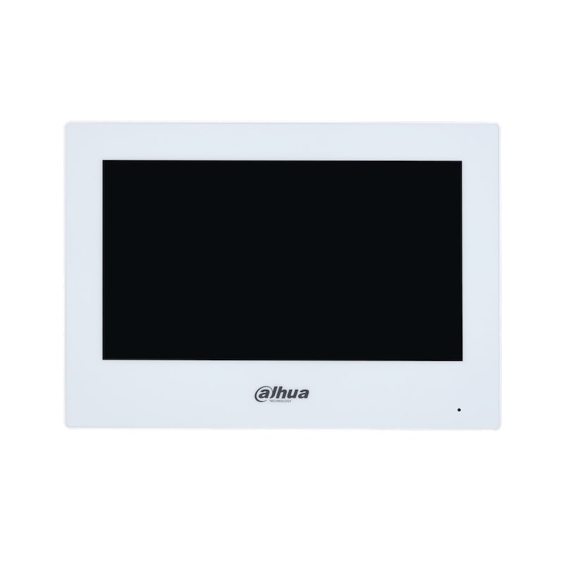 Dahua VTH2621GW-P witte PoE video intercom binnen monitor