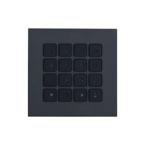 Dahua VTO4202FB-MK zwarte IP video intercom toetsenbord module