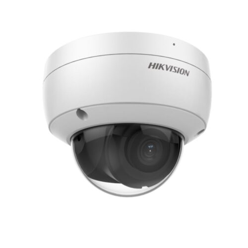 Hikvision DS-2CD2146G2-I 2.8 4MP Full HD AcuSense dome buiten camera met 2.8mm lens, IR nachtzicht, PoE, 120dB WDR en microSD opname