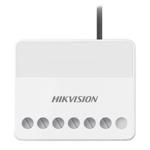 Hikvision DS-PM1-O1L-WE Relay module AX PRO smarthome draadloos inbouw relais voor voeding op afstand