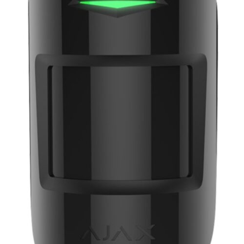 Ajax MotionProtect PLUS Zwart met IR-sensor en microgolfsensor