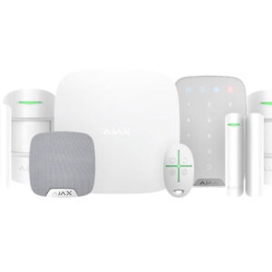 Ajax StarterKit Luxe Wit met Hub, 2x DoorProtect, 2x MotionProtect, SpaceControl, KeyPad en HomeSiren