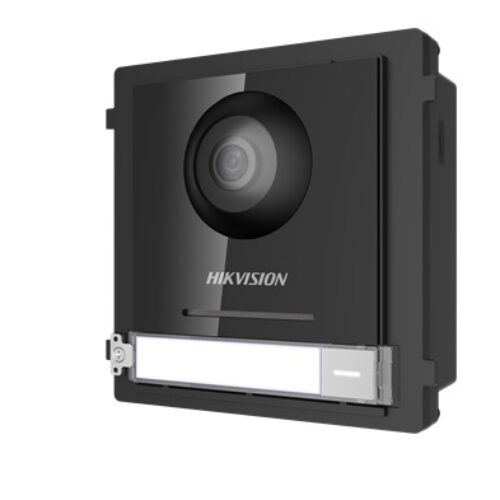 Hikvision DS-KD8003-IME1(B) IP video intercom buiten station camera module, 2MP Full HD 146 graden, IR nachtzicht, PoE