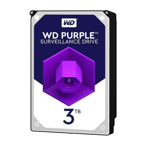 Western Digital WD30PURZ Purple 3TB surveillance hard drive