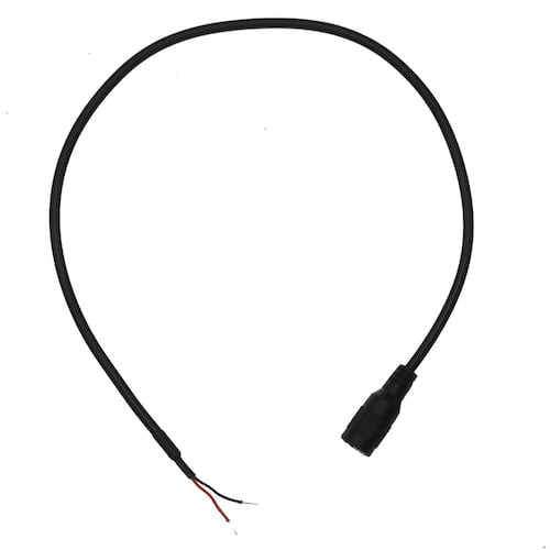 WL4 DC connector vrouwelijk met twee aderige kabel 400mm