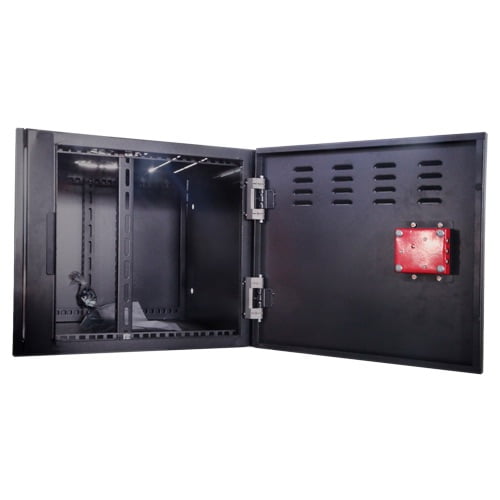 WL4 LB6U zware metalen 6U lock box safe met sleutelslot voor rack 19″ NVR en DVR video recorders