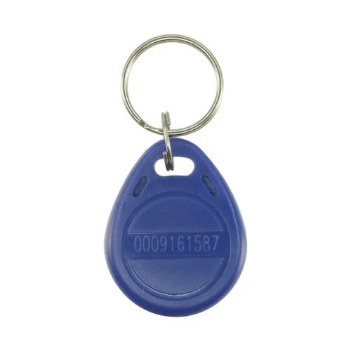WL4 RFID tags blauw met key ring (10 stuks) met serienummer
