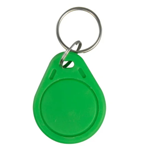 WL4 RFID tags groen met key ring (10 stuks)