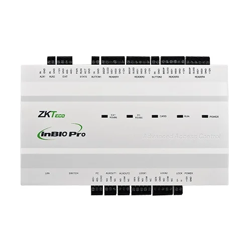 ZKTeco inBIO-260 PRO twee deur biometrische access controller TCP/IP, Wiegand, RS485
