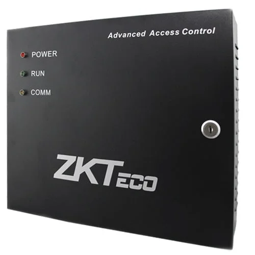 ZKTeco inBIO-BOX protection box voor InBIO access controllers met sleutel, voeding en LED indicators