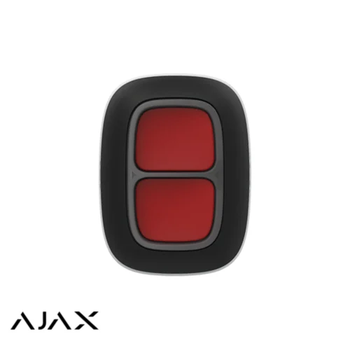 Ajax Dubbele Button Zwart met paniekknop voor overval
