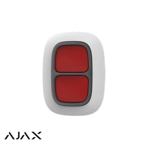 Ajax Dubbele Button Wit met paniekknop voor overval