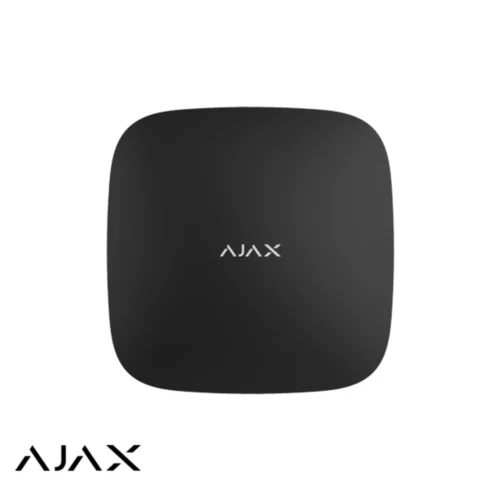 Ajax ReX 2 Repeater Zwart radiosignaalversterker met ondersteuning voor fotoverificatie