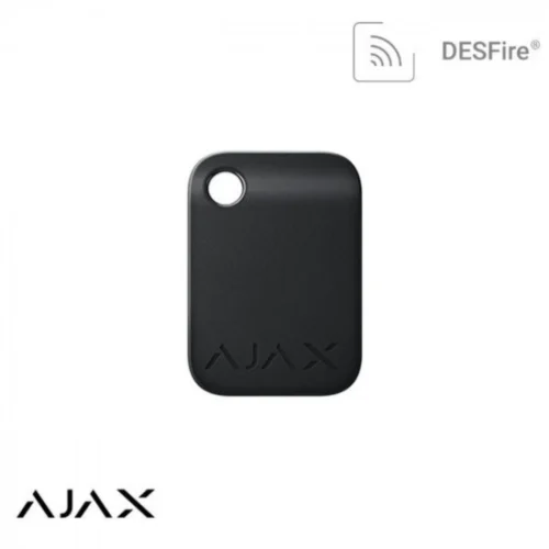 Ajax Sleuteltag Zwart Mifare DESFire voor bedienpaneel, drie tags