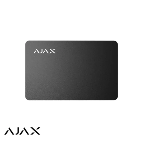Ajax Pass Zwart Mifare DESFire kaart voor bedienpaneel, tien kaarten