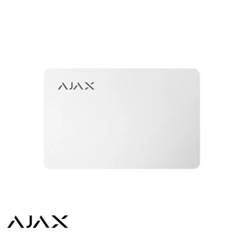 Ajax Pass Wit Mifare DESFire kaart voor bedienpaneel, drie kaarten