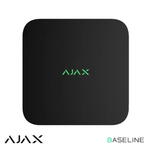 Ajax NVR16 Zwart 16 kanaals 4K Ultra HD 100Mbps, Netwerk Video Recorder met ingebouwde voeding