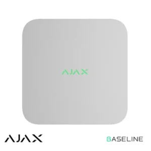 Ajax NVR Wit 4K Ultra HD 100Mbps, Netwerk Video Recorder met ingebouwde voeding
