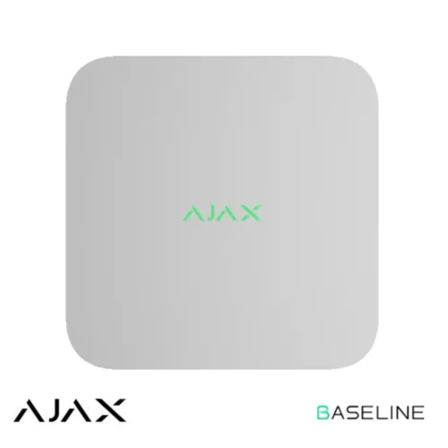 Ajax NVR8 Wit 8 kanaals 4K Ultra HD 100Mbps, Netwerk Video Recorder met ingebouwde voeding