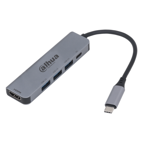 Dahua TC35 universele USB-C adapter met HDMI, USB en USB-C aansluitingen