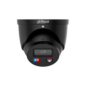 Dahua IPC-HDW3849H-AS-PV-S4-B zwarte Full-color Ultra 4K HD 8MP WizSense buiten eyeball camera met TioC 2.0, POE, IR-LED nachtzicht tot 30 meter, microSD en 120dB WDR