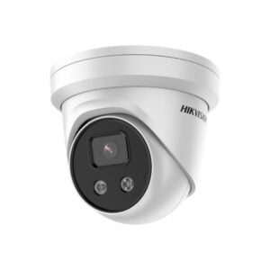 Hikvision DS-2CD2346G2-IU 4MP Full HD turret dome buiten camera met Darkfighter technology, 2.8mm lens, IR nachtzicht, PoE, 120dB WDR en microSD opname