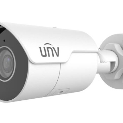 Uniview IPC2124LE-ADF28KM-G Full HD 4MP Easystar buiten bullet camera met 2.8 mm lens, 30m IR, ingebouwde microfoon, WDR, PoE en MicroSD