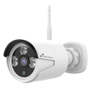 Nivian CAM30W 2K Full HD 3MP WiFi buiten bullet met IR nachtzicht, WDR en gratis applicatie