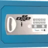Ollé S801LE vrijstaande stevige stalen kluis met sleutelslot, codepaneel, applicatie en VdS Klasse 1, EN 1300 Class A, a2p Niveau AE certificering