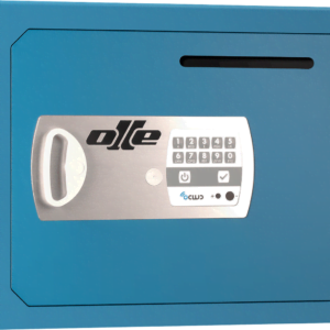 Ollé S802EL vrijstaande stevige stalen kluis met codepaneel, applicatie, brievenbus en VdS Klasse 1, EN 1300 Class A, a2p Niveau AE certificering