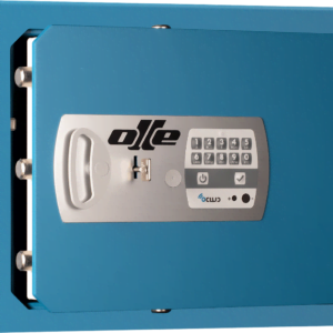 Ollé S802LE vrijstaande stevige stalen kluis met sleutelslot, codepaneel, applicatie en VdS Klasse 1, EN 1300 Class A, a2p Niveau AE certificering