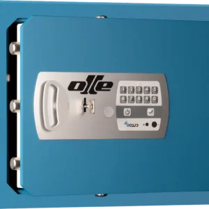 Ollé S802LE vrijstaande stevige stalen kluis met sleutelslot, codepaneel, applicatie en VdS Klasse 1, EN 1300 Class A, a2p Niveau AE certificering