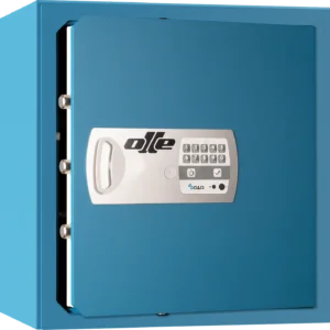 Ollé S803E vrijstaande stevige stalen kluis met codepaneel, applicatie en VdS Klasse 1, EN 1300 Class A, a2p Niveau AE certificering