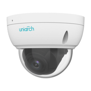 Uniarch IPC-D315-APKZ Full HD 5MP buiten dome camera varifocale lens, 30m IR nachtzicht, ingebouwde microfoon, 120dB WDR, microSD en PoE